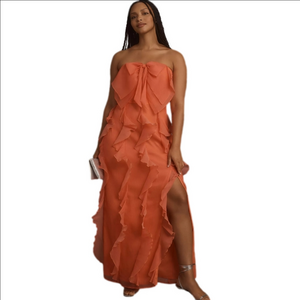 Hutch Orange Maxi Dress